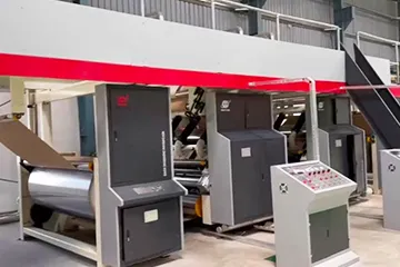 India – Five-Layer Corrugated Cardboard Line