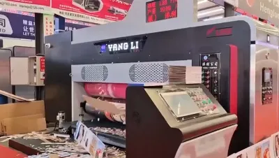 CZYL-B Printer Slotter Rotary Die Cutter with Lead Edge Feeder