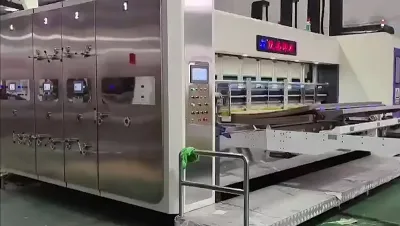 CZYL-C Printer Slotter Rotary Die Cutter with Lead Edge Feeder