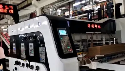 YL-C-1425 Dual-Color Printer Slotter Die Cutter