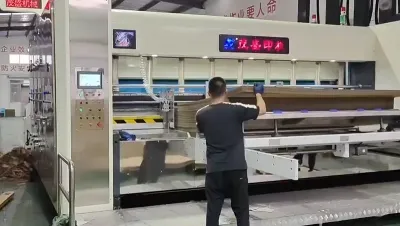 2145 Dual-Color Printer Slotter Die Cutter