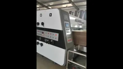 CZYL-D Printer Slotter Rotary Die Cutter with Lead Edge Feeder