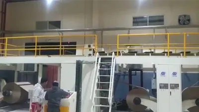 Corrugated Cardboard Production Line for Customer in Dubai
