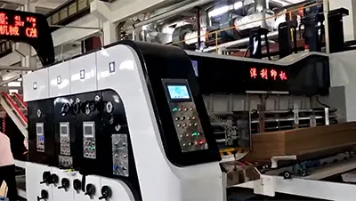 YL-C-1425 Dual-Color Printer Slotter Die Cutter